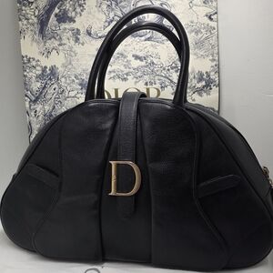Dior Black Leather Women's Bag